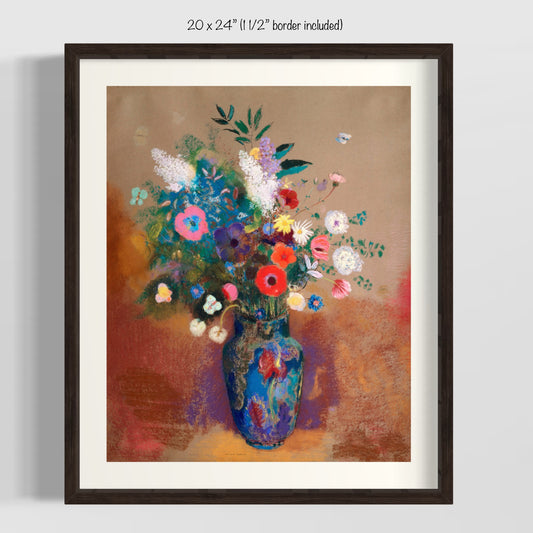 "Bouquet of Flowers." Archival Paper Print