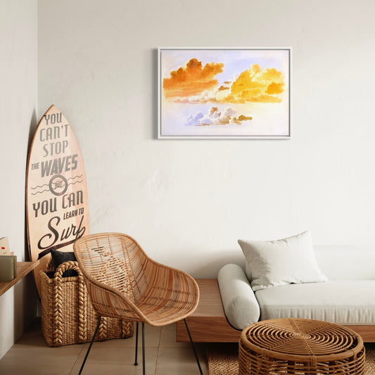 "Clouds Study" Canvas Gallery Wrap