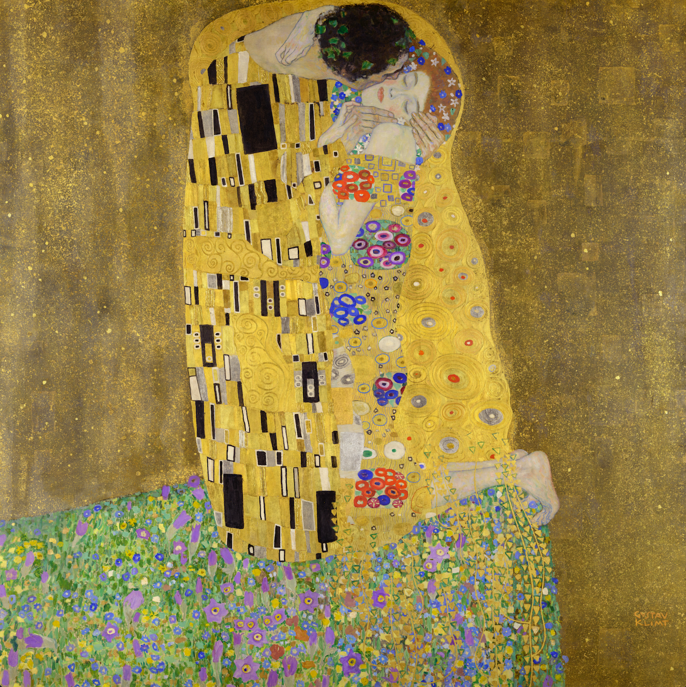 "The Kiss" Canvas Gallery Wrap